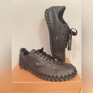 Size 14 Men Jacquemus Nike J Force 1 LXLow Black Size 15.5 Womens NWT sneakers